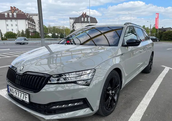 skoda Skoda Superb cena 172500 przebieg: 23900, rok produkcji 2021 z Warszawa